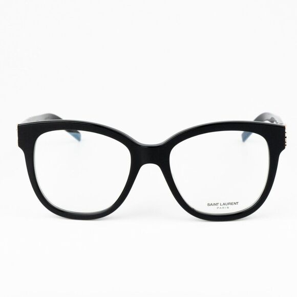 NEW Saint Laurent SLM97 001 Black Square Women Eyeglasses - Picture 1 of 13